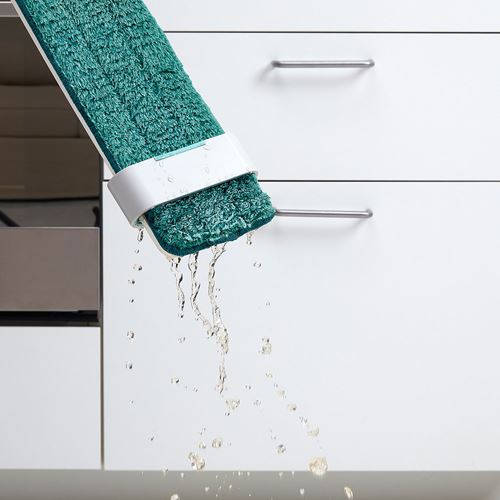 IKEA - PEPPRIG, flat mop, colourless, 12x37 cm