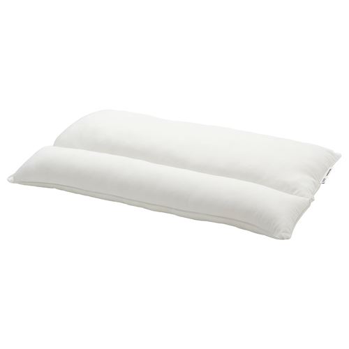 NABBSTARR, ergonomic pillow, white, 50x60 cm