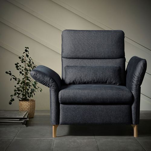 IKEA - FAMMARP, armchair, TALLMYRA black/grey