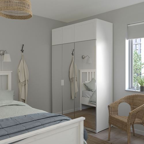 IKEA - STRAUMEN, wardrobe door, mirror, 40x180 cm