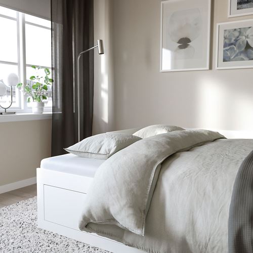 IKEA - BRIMNES, day-bed, white, 80x200 cm