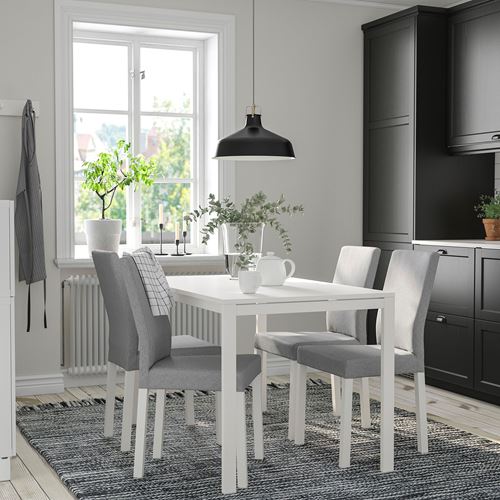 IKEA - MELLTORP, kitchen table, white, seats 4