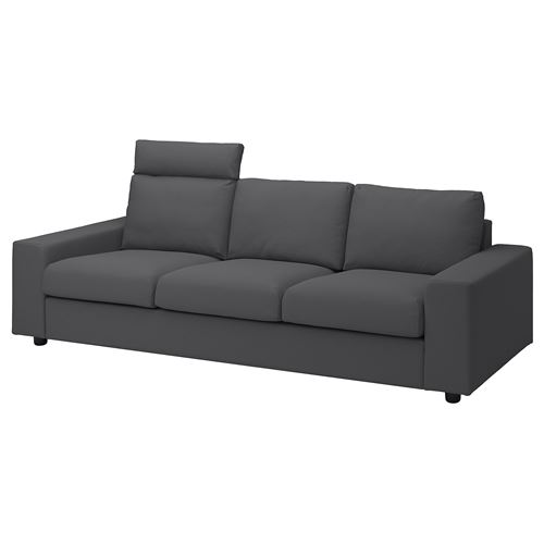 IKEA - VIMLE, 3-seat sofa, hallarp grey