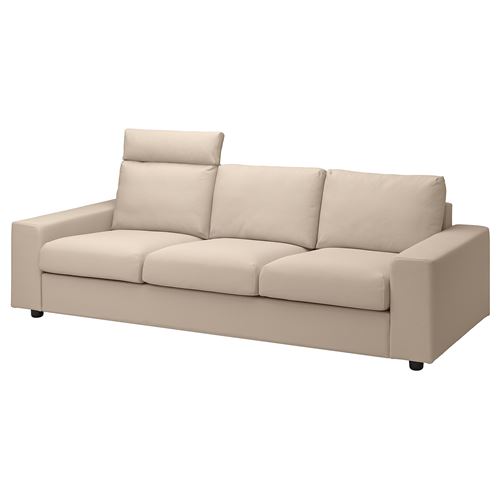 IKEA - VIMLE, 3-seat sofa, hallarp beige