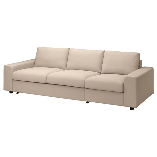 IKEA - VIMLE, 3-seat sofa-bed, hallarp beige