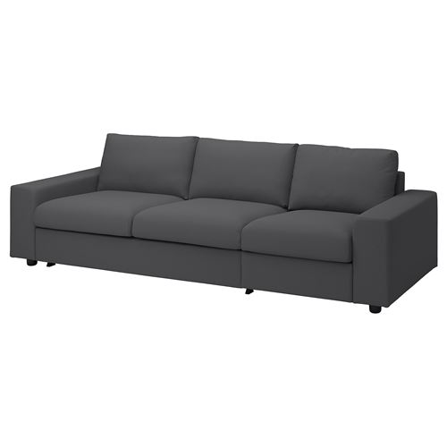 IKEA - VIMLE, 3-seat sofa-bed, hallarp grey