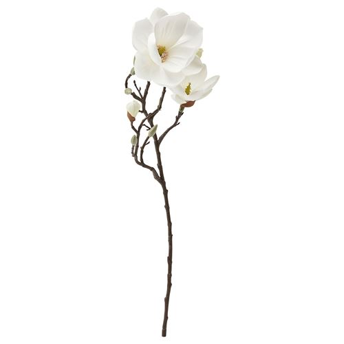 IKEA - SMYCKA, artificial flower, white, 61 cm