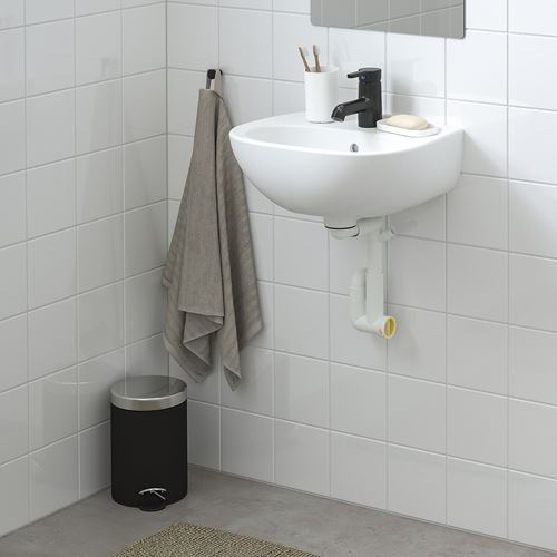 IKEA - SKATSJÖN, wash-basin, white, 45x35 cm