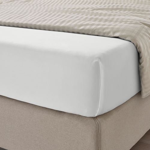 IKEA - NATTJASMIN, double sheet, white, 240x260 cm