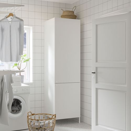 IKEA - ENHET, high cabinet, white, 60x62x210 cm