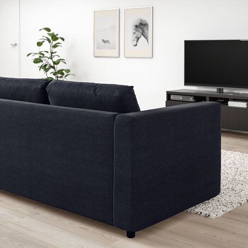 IKEA - VIMLE, 2-seat sofa, saxemara blue/black