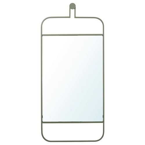 IKEA - GRANVAG, wall mirror, green, 50x110 cm