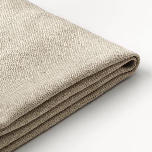 IKEA - STRANDMON, armchair cover, risane natural