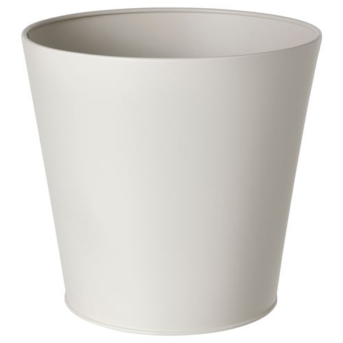 IKEA - VITLÖK, çelik saksı, kırık beyaz, 32 cm