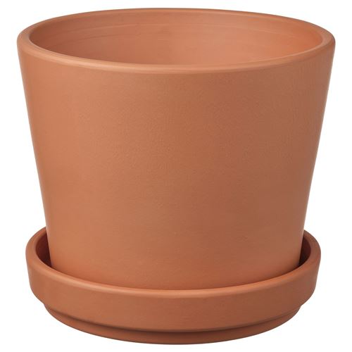 IKEA - BRUNBAR, earthenware plant pot, terracotta, 12 cm