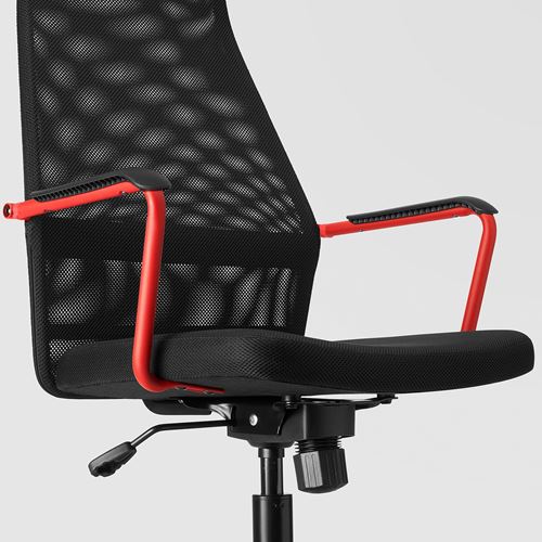 IKEA - HUVUDSPELARE, gaming chair, black