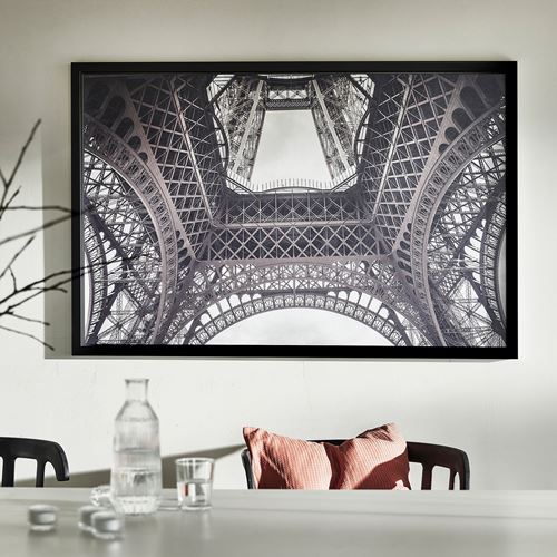 IKEA - BJÖRKSTA, picture with frame, multicolour, 118x78 cm