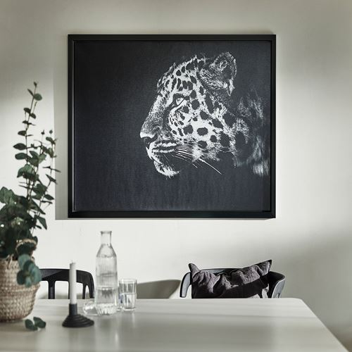 IKEA - BJÖRKSTA, picture with frame, multicolour, 118x78 cm