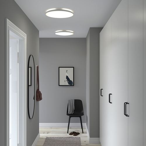 IKEA - NYMANE, LED ceiling lamp, white