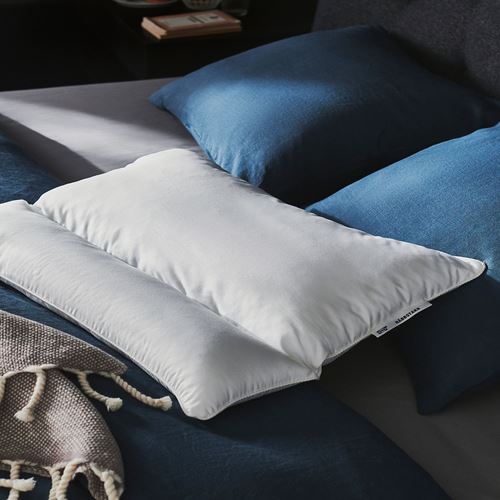 NABBSTARR, ergonomic pillow, white, 50x60 cm