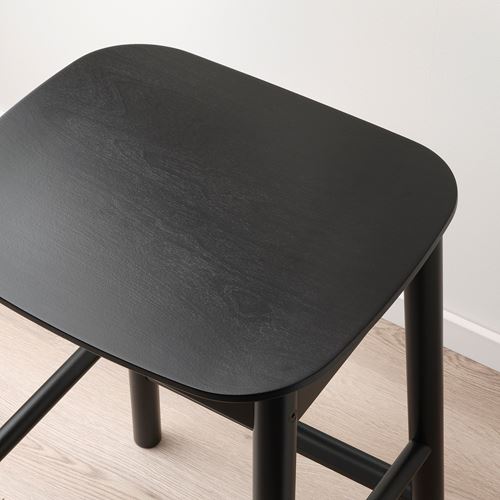 IKEA - RÖNNINGE, bar taburesi, siyah, 63 cm