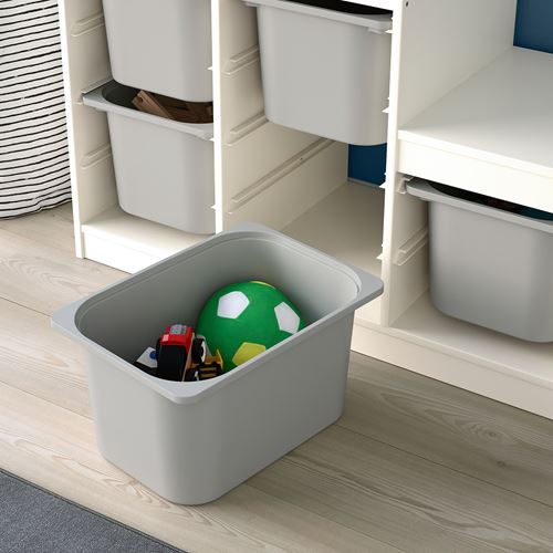 IKEA - TROFAST, storage-unit, white/grey, 99x44x94 cm