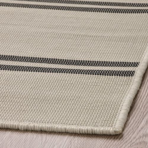 IKEA - VIRKLUND, rug, beige/dark grey, 160x230 cm