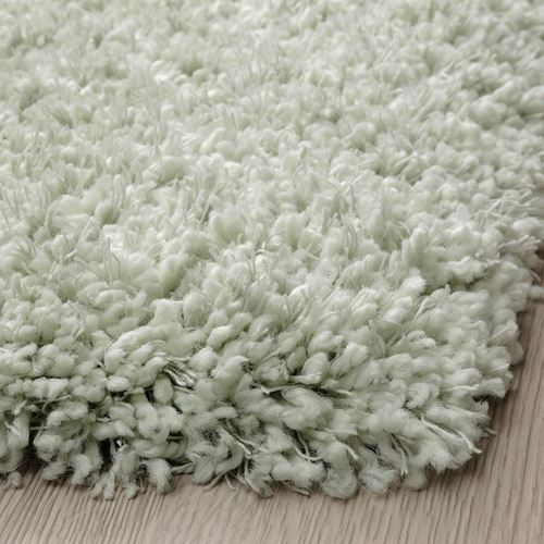 IKEA - VOLLERSLEV, büyük halı, açık yeşil, 133x195 cm