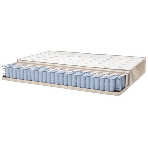 IKEA - VATNESTRÖM, double bed mattress, natural, 140x200 cm