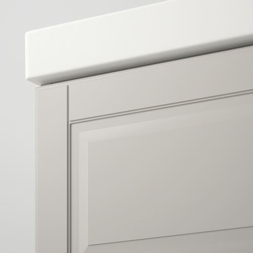 IKEA - GODMORGON/ODENSVIK, lavabo dolabı kombinasyonu, açık gri, 103x49x64 cm