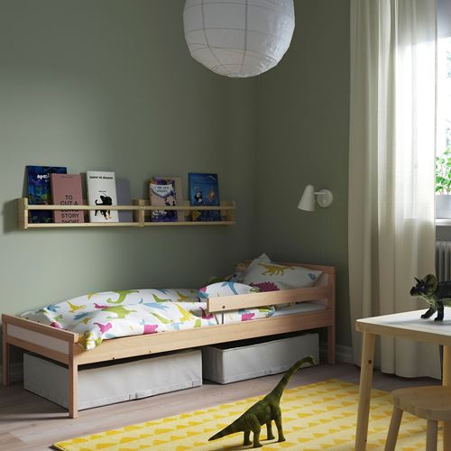 IKEA - SNIGLAR, junior bed, beech effect, 70x160 cm