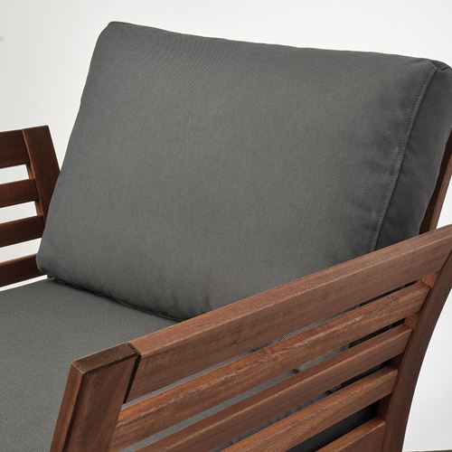 IKEA - APPLARÖ, garden armchair, brown