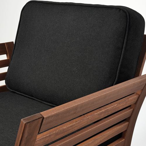 IKEA - APPLARÖ, garden armchair, brown