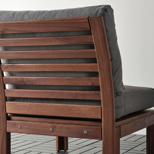 IKEA - APPLARÖ, garden armchair, brown