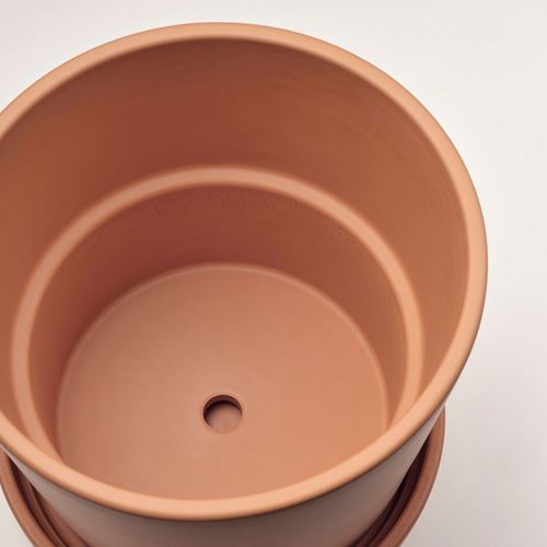 IKEA - BRUNBAR, earthenware plant pot, terracotta, 15 cm