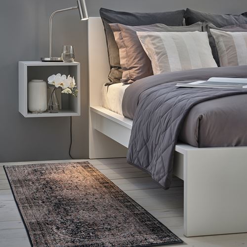 IKEA - TEBSTRUP, eskitme halı, çok renkli, 80x200 cm