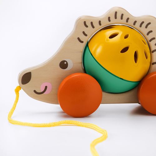 IKEA - UPPSTA, pull toy, multicolour