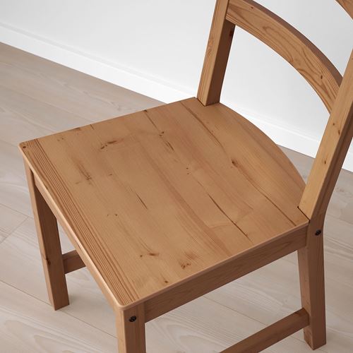 IKEA - NORDVIKEN, wooden chair, antique varnish