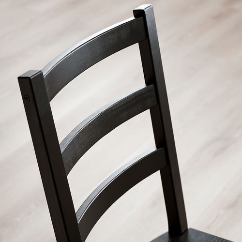 IKEA - NORDVIKEN, wooden chair, black