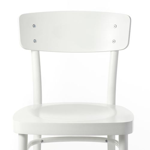 IKEA - IDOLF, wooden chair, white