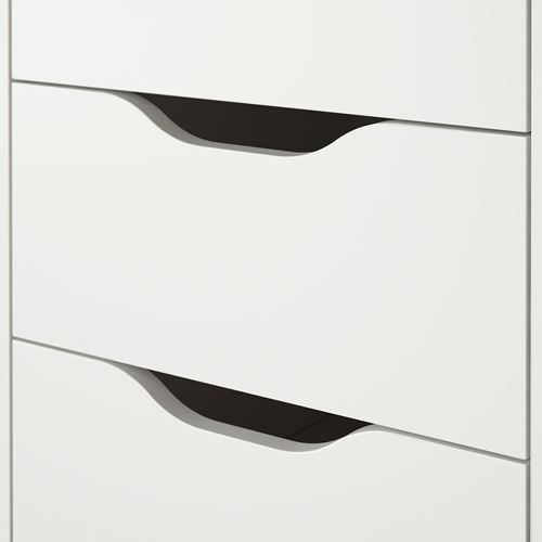 IKEA - ALEX, storage unit, white/black, 36x76 cm