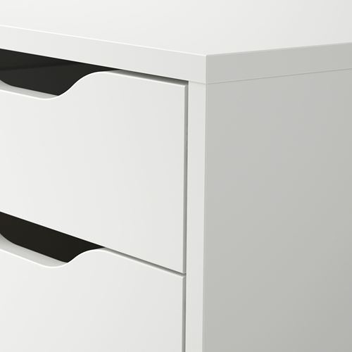 IKEA - ALEX, storage unit, white/black, 36x76 cm