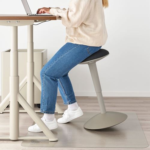 IKEA - NILSERIK, stool, vissle grey