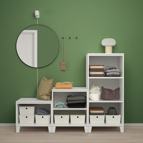 IKEA - PLATSA, PLATSA wardrobe, white, 180x57x133 cm