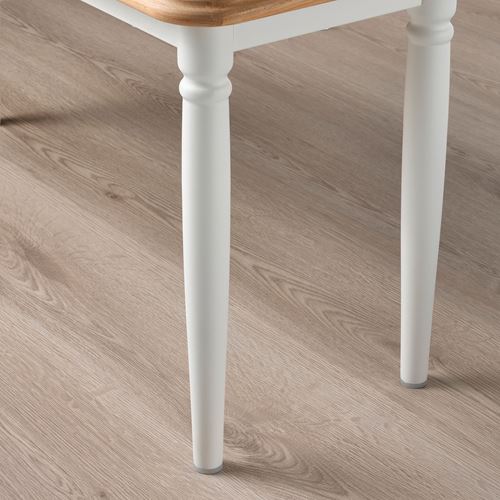 IKEA - DANDERYD, bench, oak/white, 90x35 cm