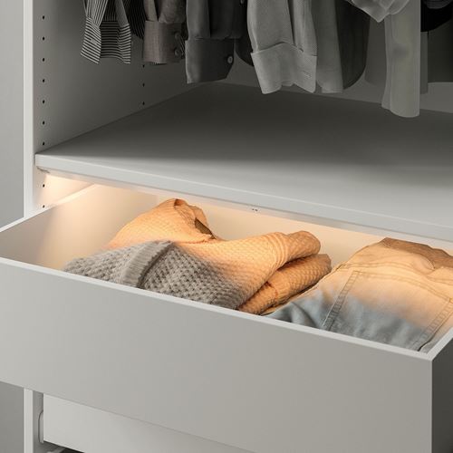 IKEA - ÖVERSIDAN/TRADFRI, aydınlatma seti, beyaz