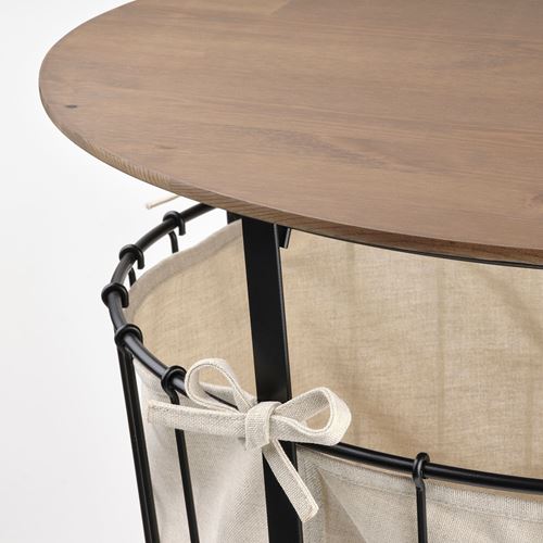 IKEA - ANGESBYN, storage table, black-brown, 60 cm