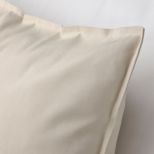 IKEA - GURLI, kırlent kılıfı, kırık beyaz, 65x65 cm