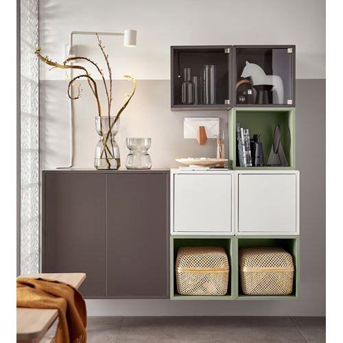 IKEA - EKET, dolap ünitesi, açık yeşil, 35x35x35 cm