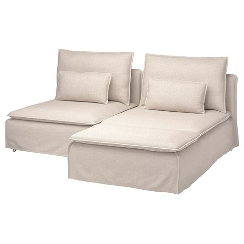 IKEA - SÖDERHAMN, 2-seat sofa, gransel natural